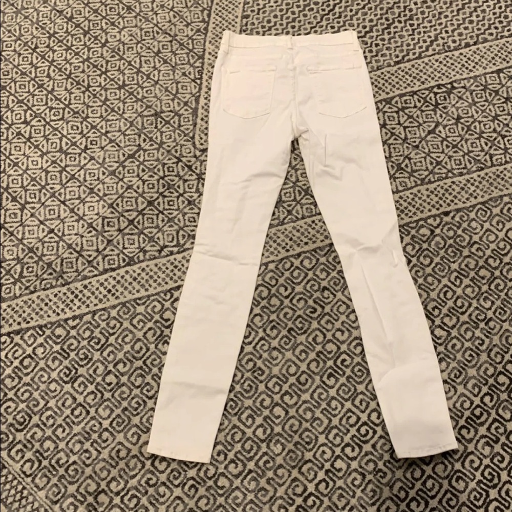 Frame skinny de Jeanne white jeans sz 27 NWT